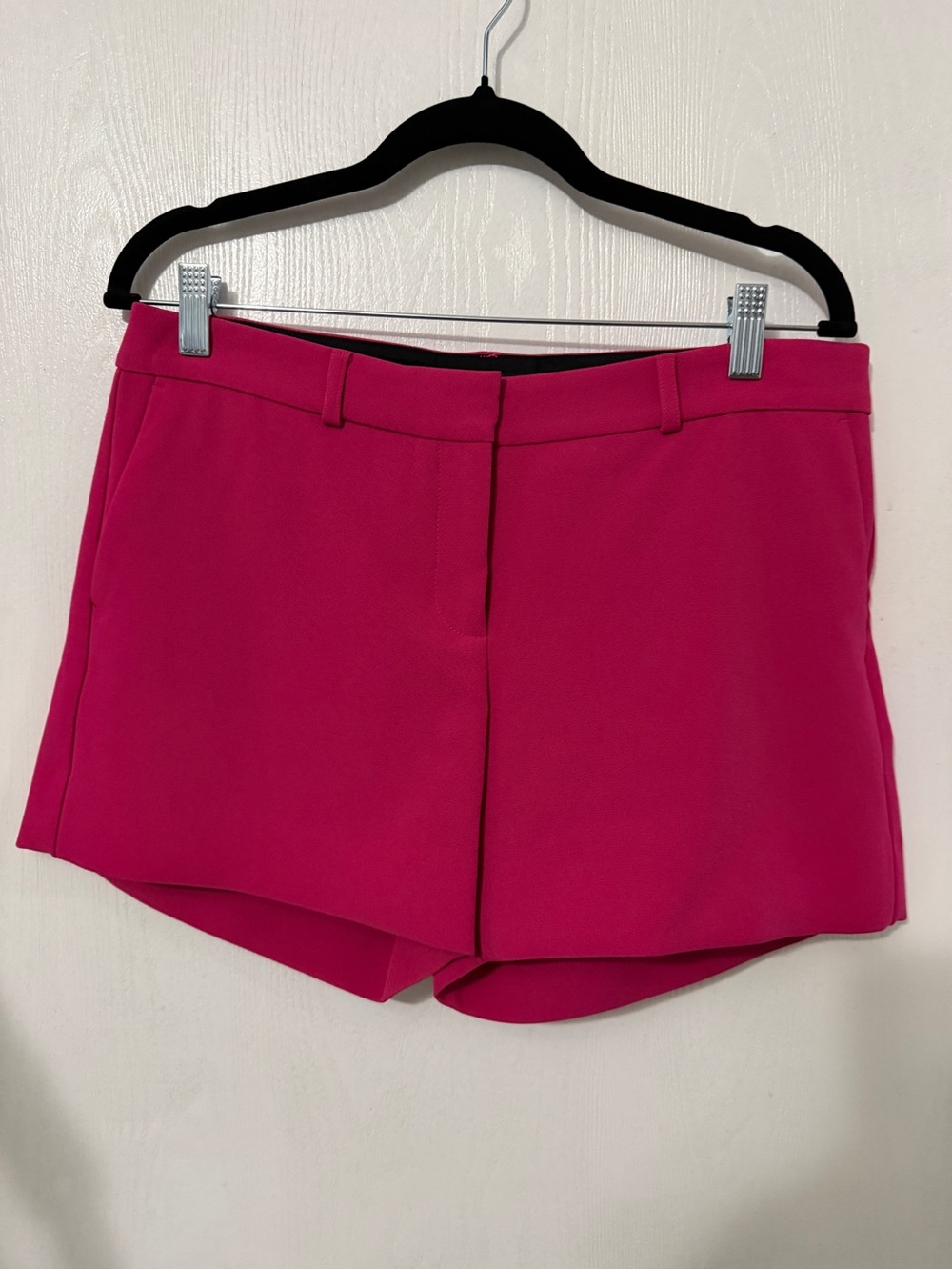 The Kooples Fuchsia High Waist Tailored Shorts